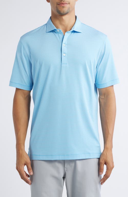 Johnnie-o Birdie Classic Fit Performance Polo In Majorca