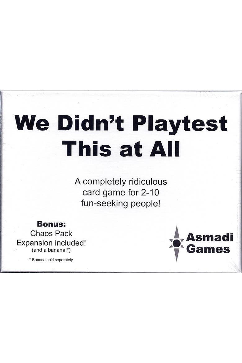 We Didn'T Playtest This At All With Chaos Pack, Main, color, Multicolored