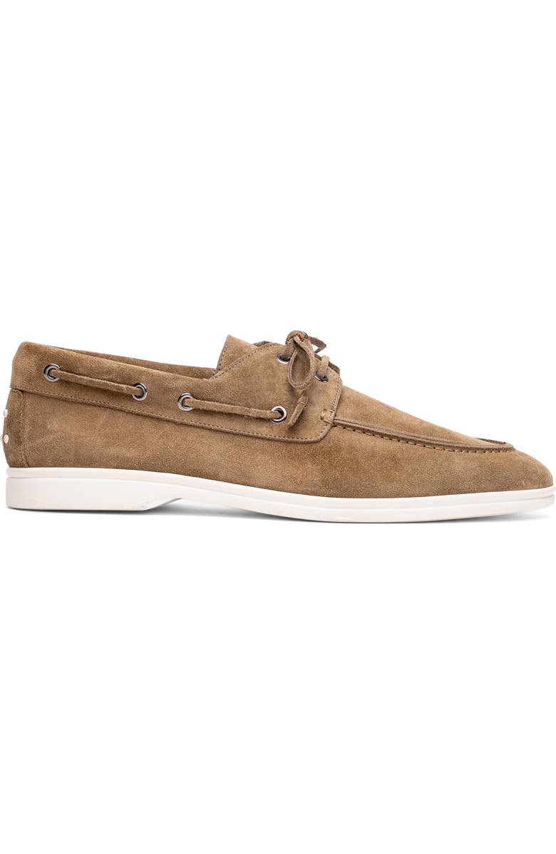 Zelli Italia Venice Suede Boat Shoe, Main, color,