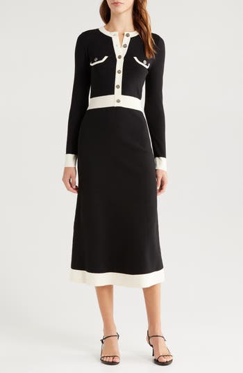Claira Contrast Dress
