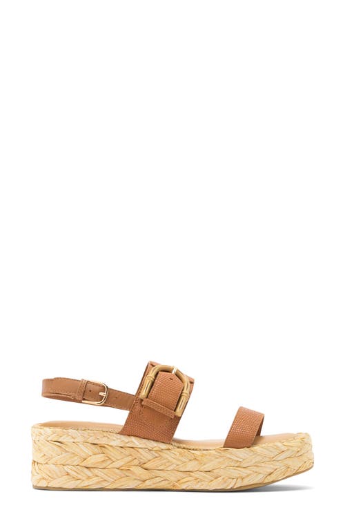 Dolce Vita Chera Platform Slingback Sandal In Tan
