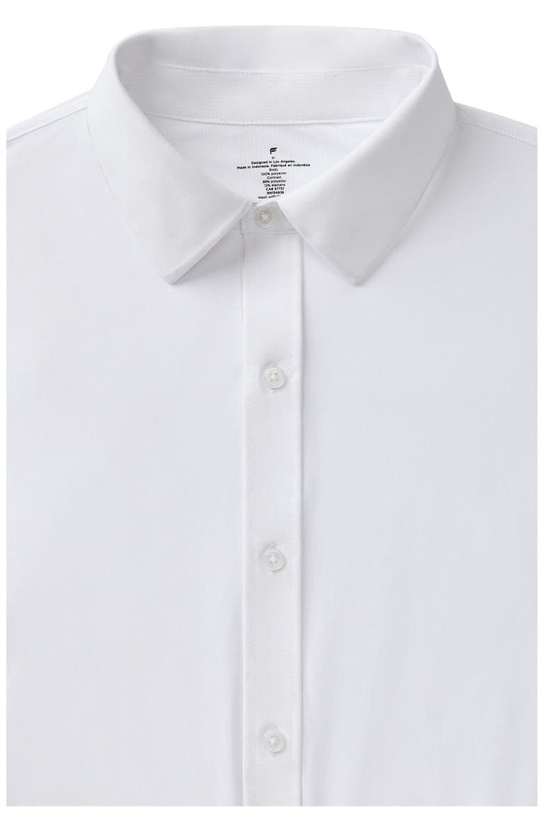 The Don Short Sleeve Button Up, Alternate, color, Classic White