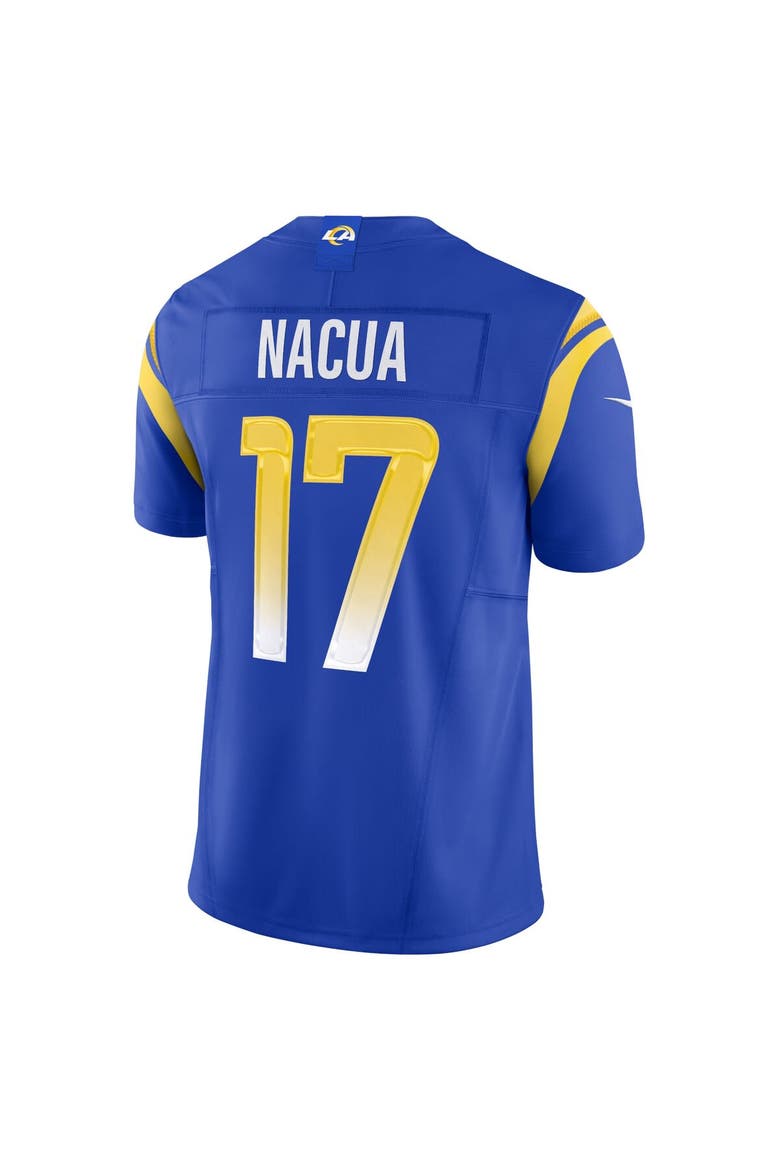 Men's Nike Puka Nacua Royal Los Angeles Rams Vapor F.U.S.E. Limited Jersey, Alternate, color, Royal