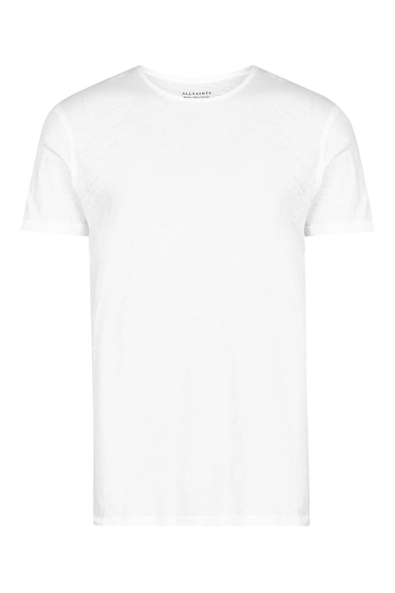 Figure Cotton T-Shirt, Alternate, color, OPTIC WHITE
