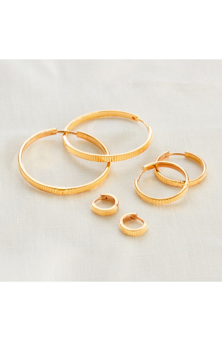 Small Disco Hoop Earrings