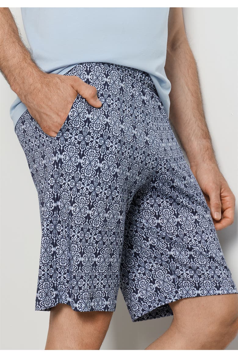 Night And Day Cotton and TENCEL V-Neck Pajama Set, Alternate, color, Heritage Tiles