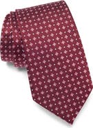 Duchamp Floral Neat Silk Tie