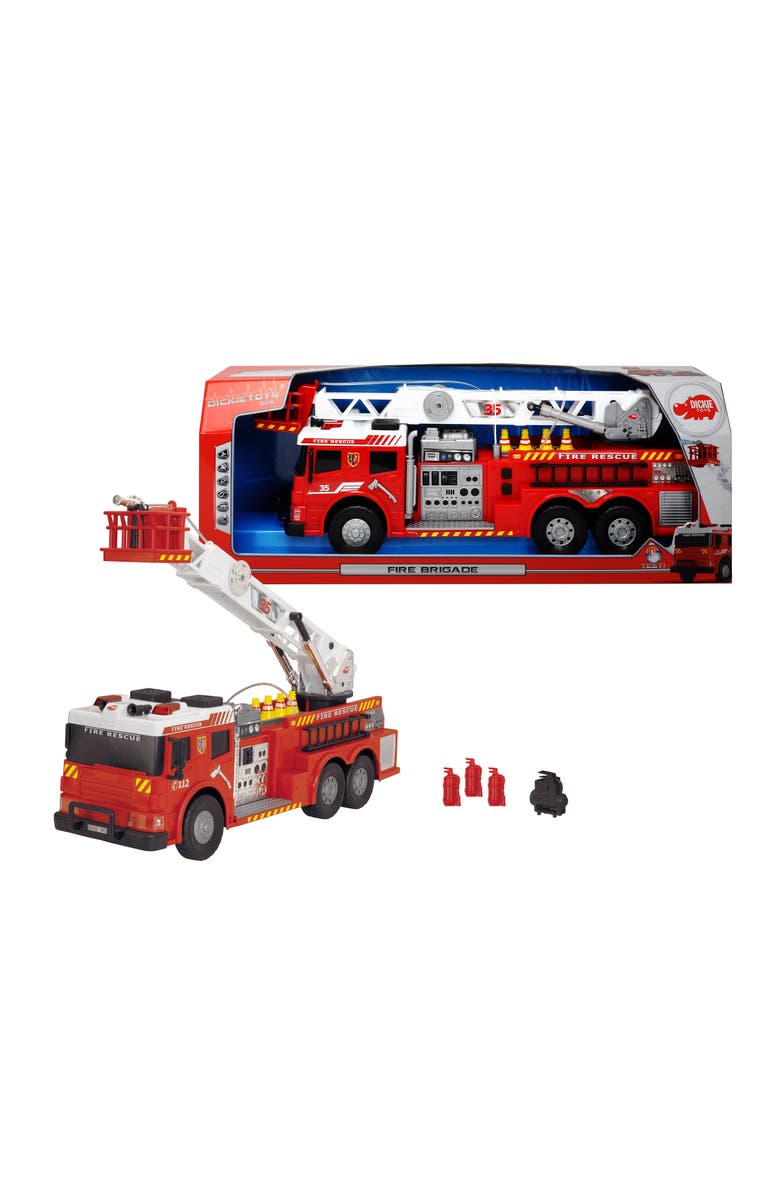 Dickie Toys HK Ltd International 24 Inch Fire Brigade, Alternate, color, Multicolored