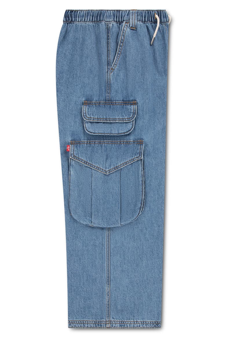 Kids' Cargo Wide Leg Jeans, Alternate, color, DREW ME IN