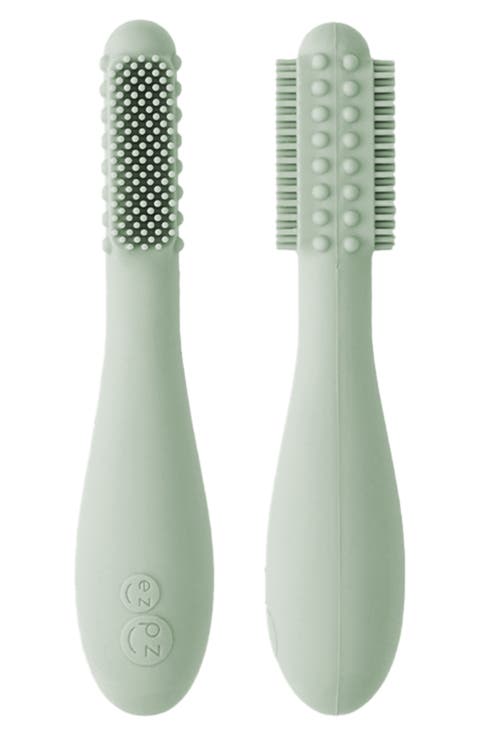 Baby-Led™ Toothbrush & Sensory Tongue Depressor Duo