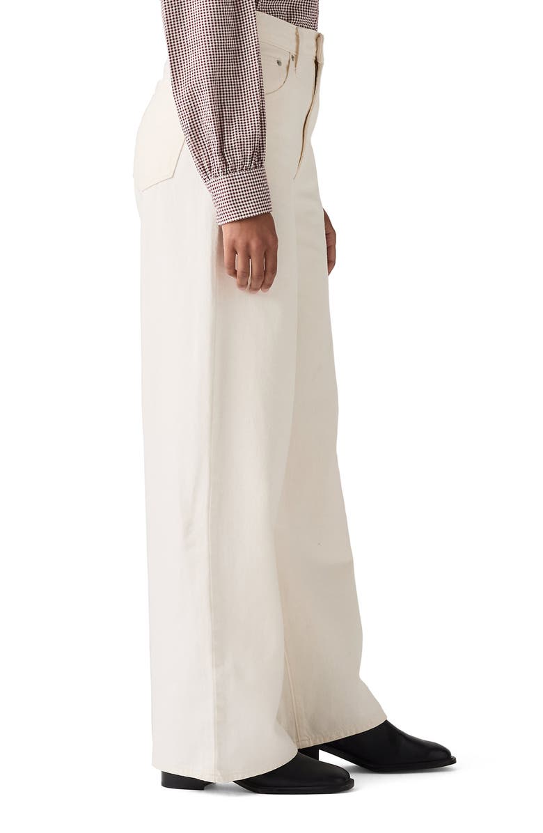 Levi's Cinch High Waist Baggy Wide Leg Jeans, Alternate, color, Blank Impact