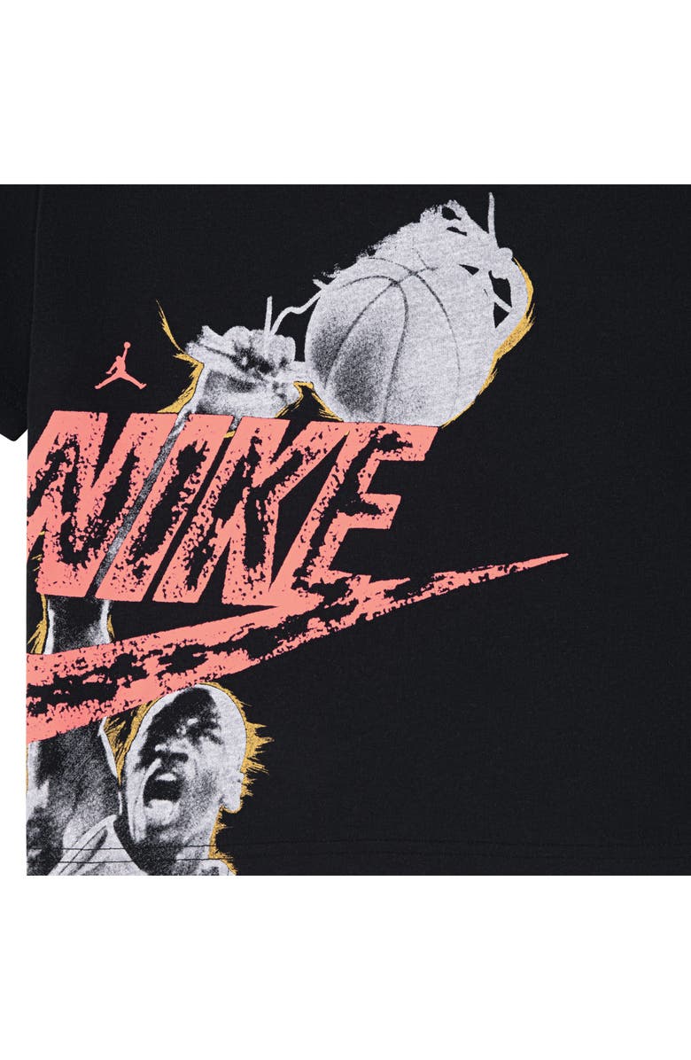 Jordan Kids' Jordan Reissue Graphic T-Shirt, Alternate, color, Black
