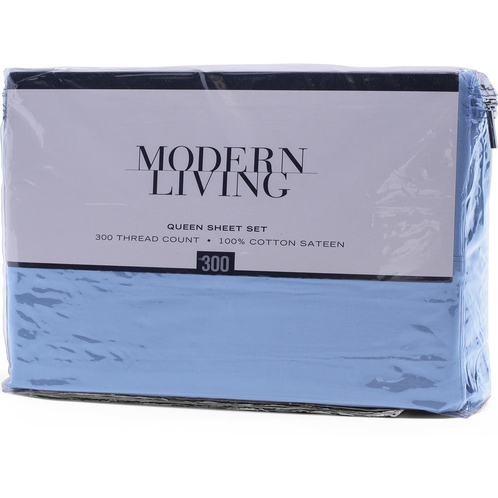 Modern Living Cotton Sateen Sheet Set