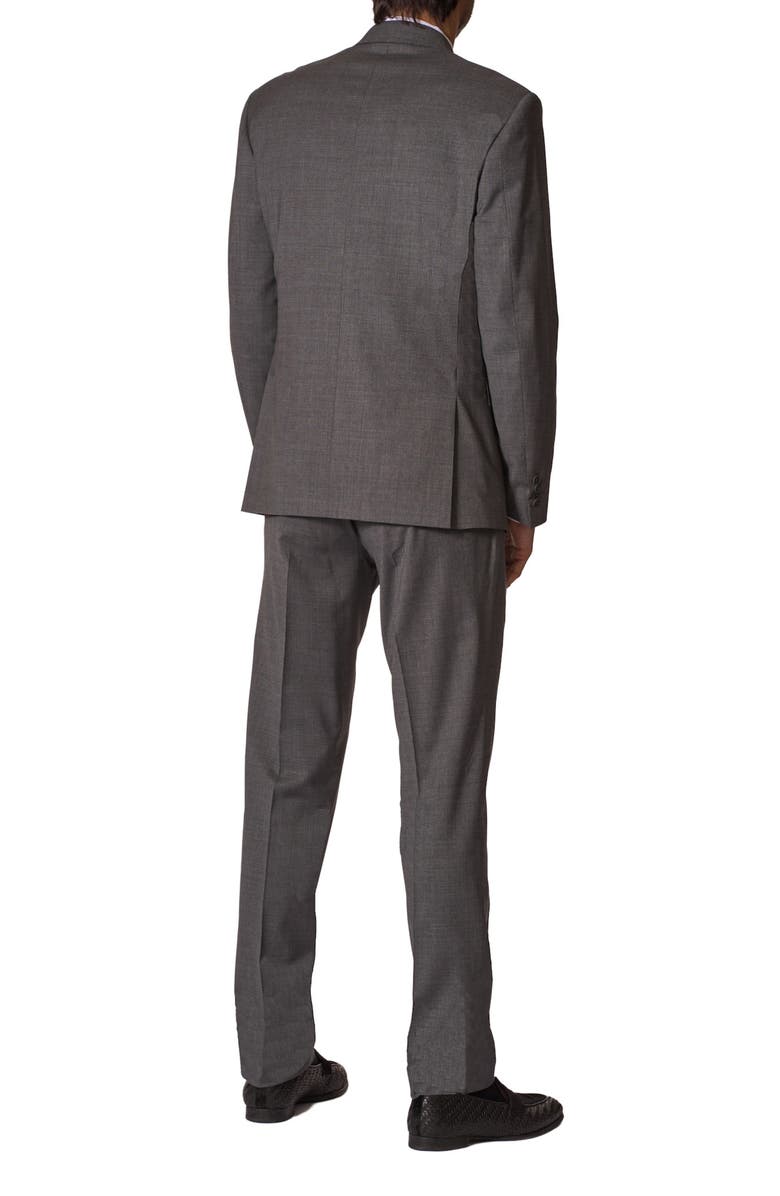 JB Britches Sartorial Stretch Wool Suit, Alternate, color, Grey