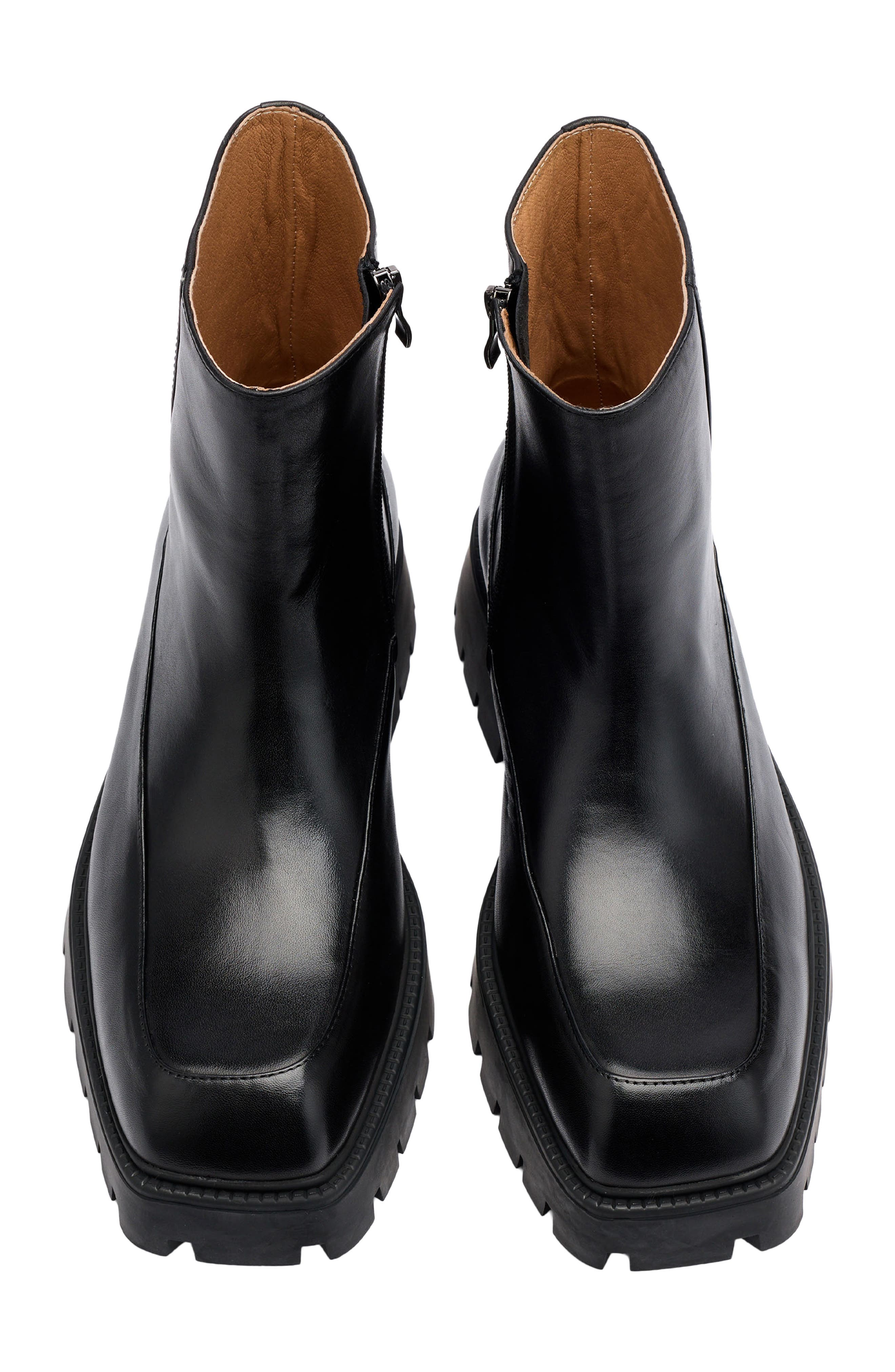 MARC NOLAN Commander Lug Sole Boot, Alternate, color, Black