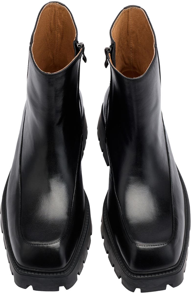 MARC NOLAN Commander Lug Sole Boot, Alternate, color, Black