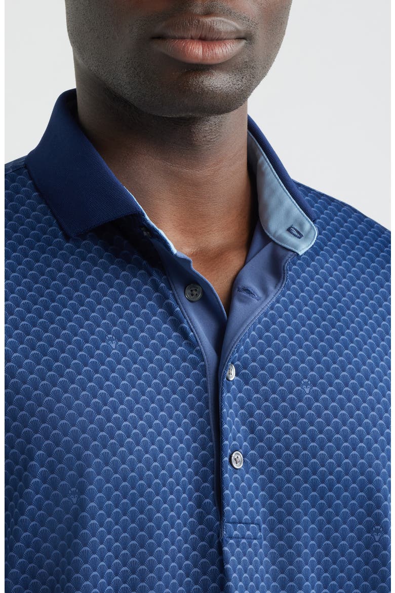 Ponderous Wolf Performance Golf Polo, Alternate, color, MALTESE BLUE