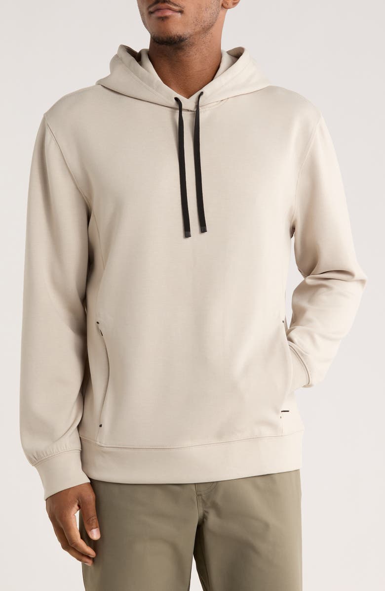TRUTH Scuba Zip Pocket Hoodie, Main, color, Sand