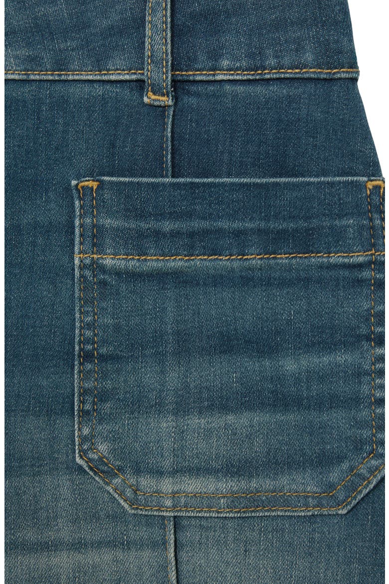 Sakura Flare Jeans, Alternate, color, MID BLUE
