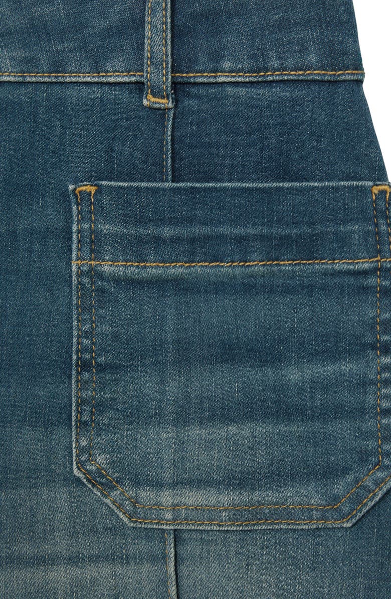 Reiss Sakura Flare Jeans, Alternate, color, Mid Blue