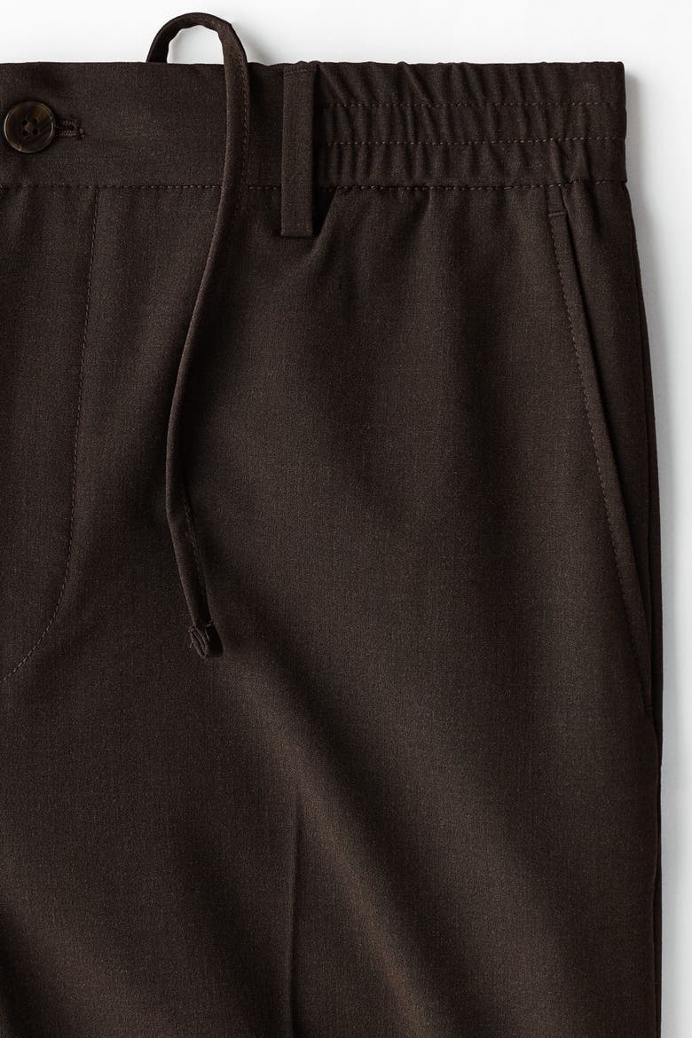 Relaxed-fit Pants, Alternate, color, Dark brown