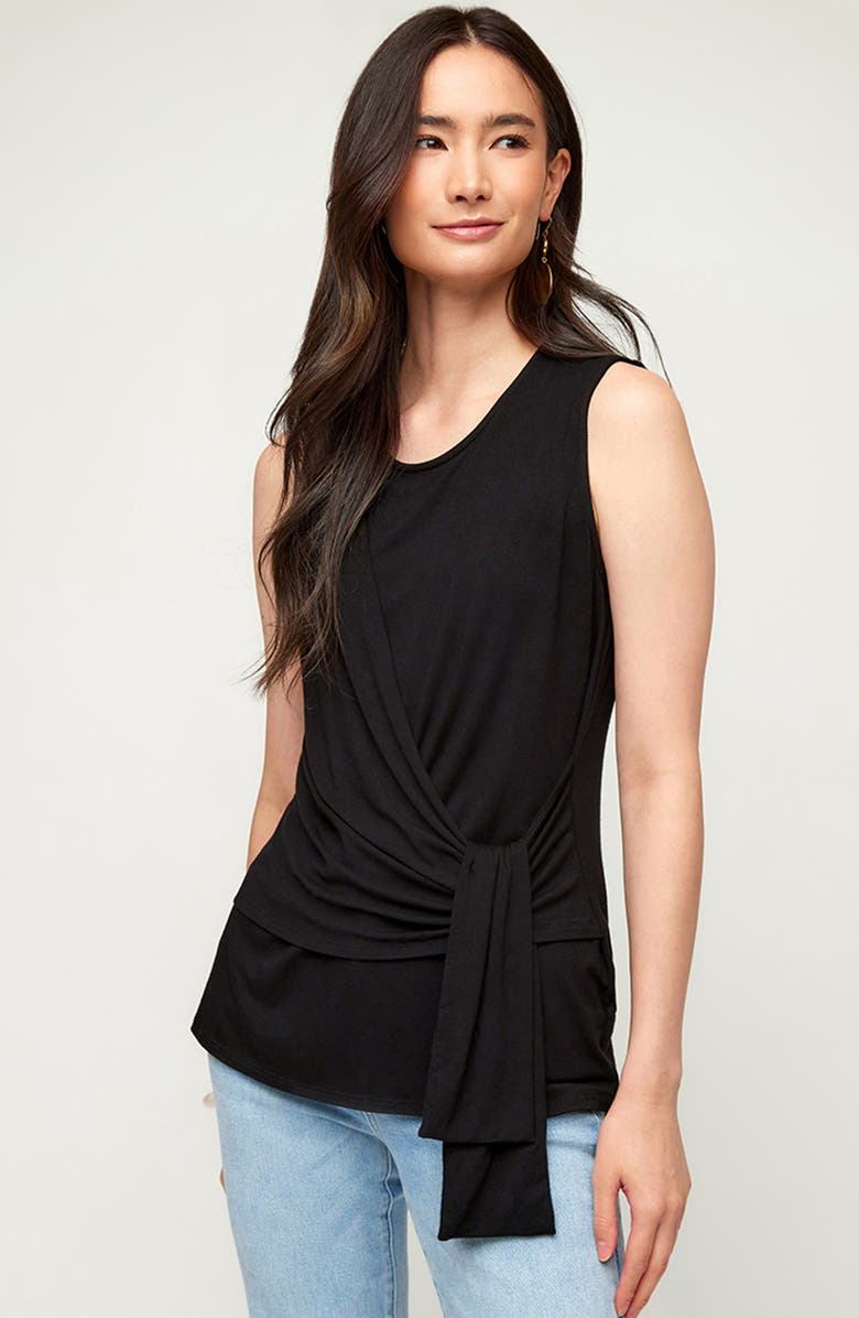 Karen Kane Drape Side Tank, Alternate, color,