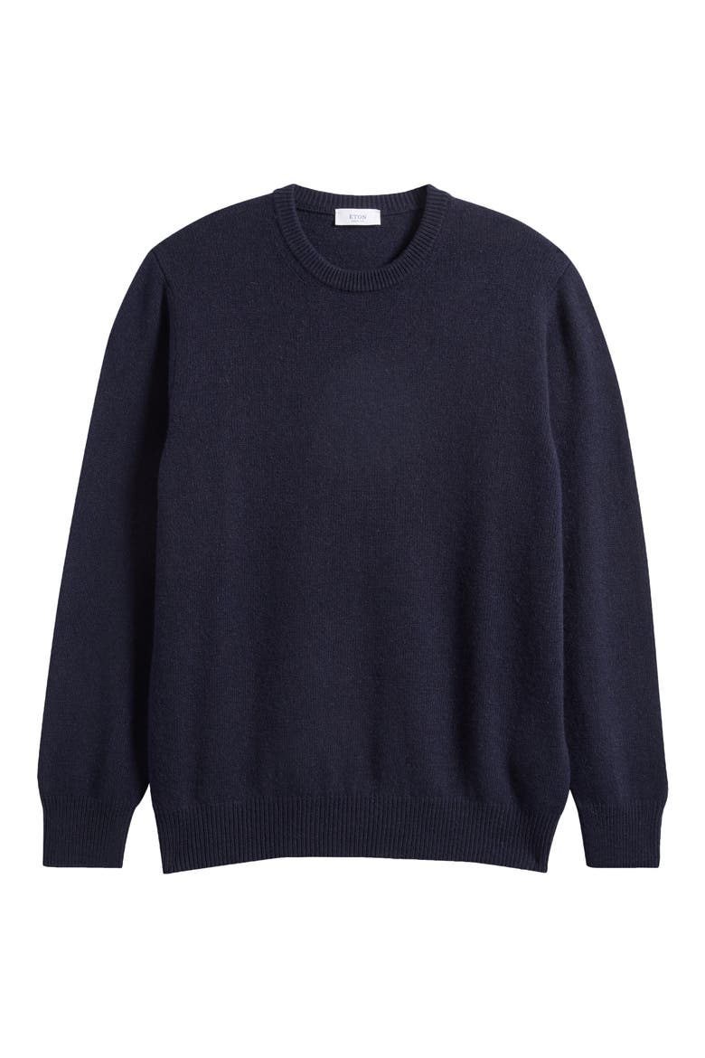 Cashmere Crewneck Sweater, Main, color, NAVY