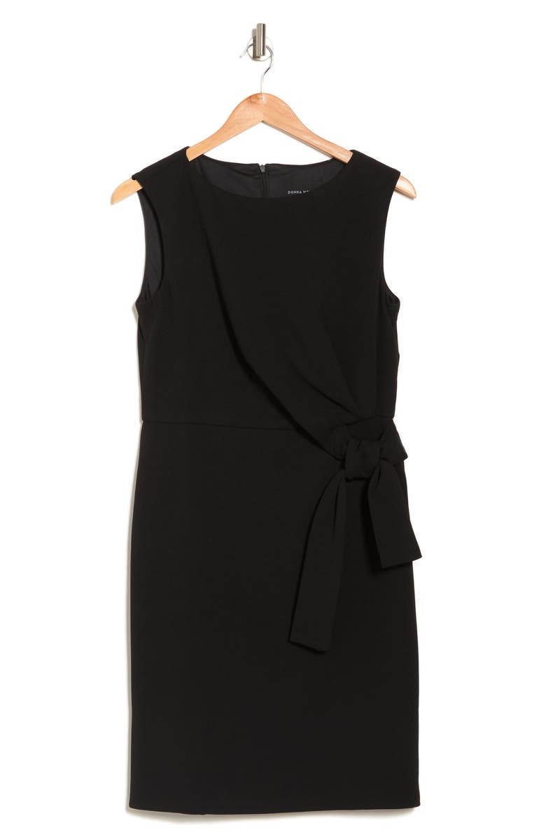 Donna Morgan Sleeveless Tie Waist Minidress, Alternate, color, 