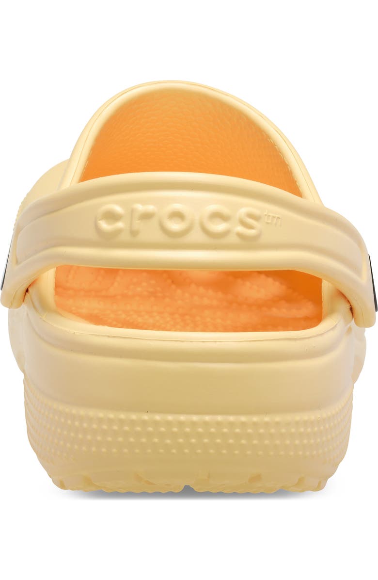 CROCS Gender Inclusive Classic Clog, Alternate, color, Golden Hour