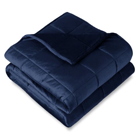 Minky Fleece Weighted Blanket