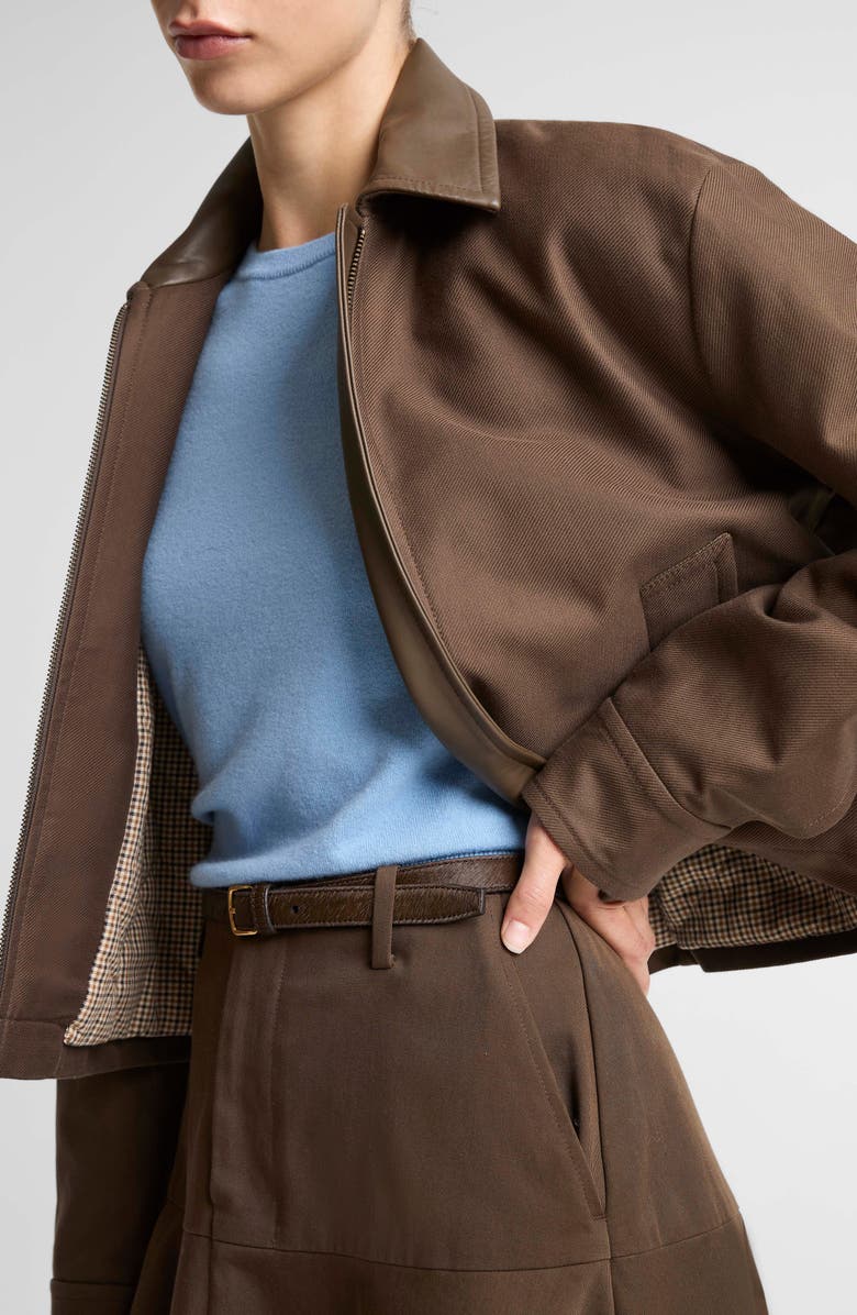 Vince Twill Jacket, Alternate, color, Willow