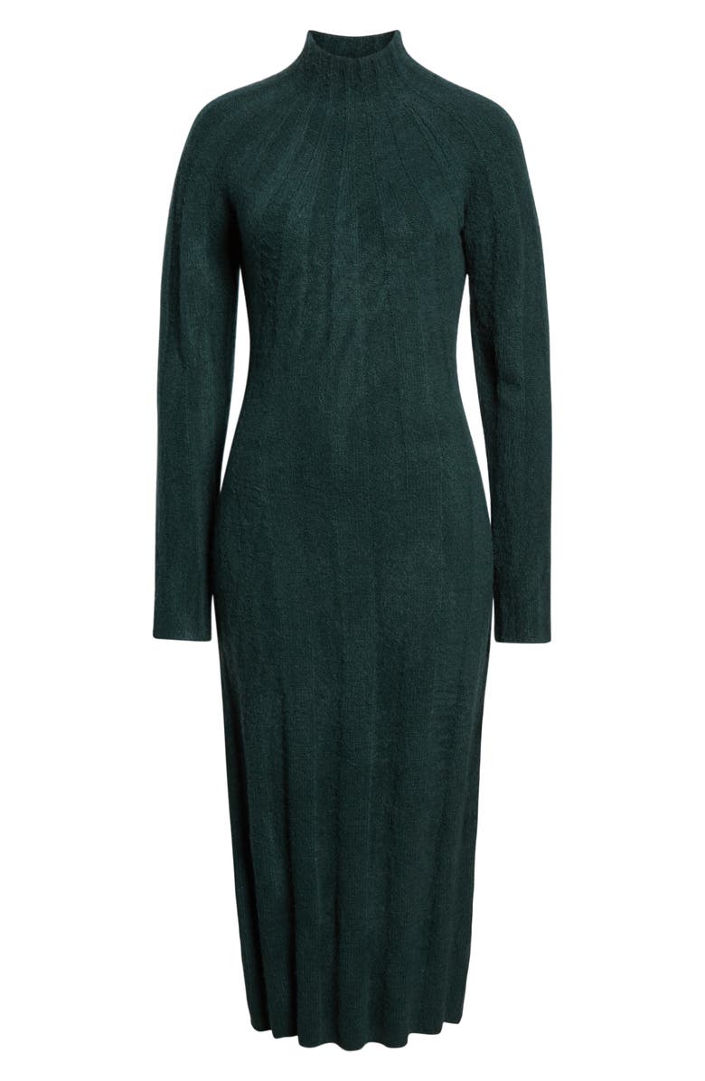 4SI3NNA Wide Rib Sweater Dress, Alternate, color, 