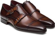 Magnanni Leros Cap Toe Double Monk Shoe