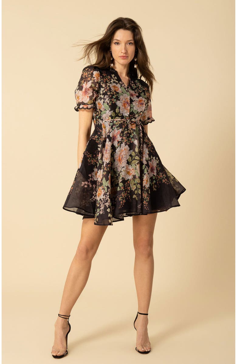 Halebob Haley Organza Dress Short, Main, color, 