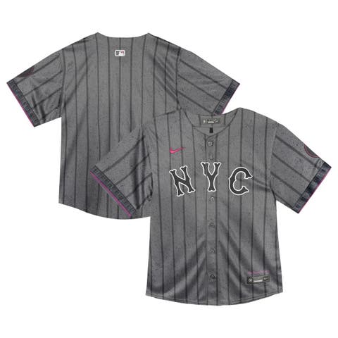 Infant Nike  Gray New York Mets 2024 City Connect Limited Jersey