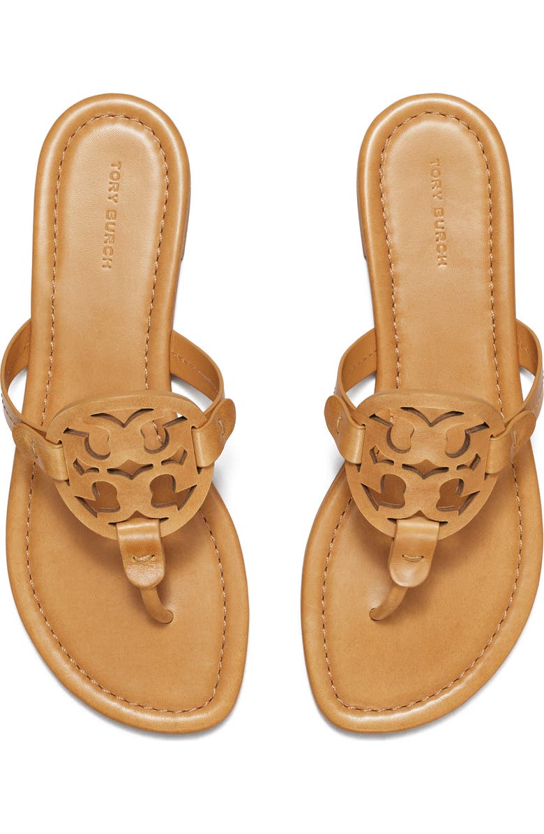Tory Burch Miller Sandal, Alternate, color, Walnut