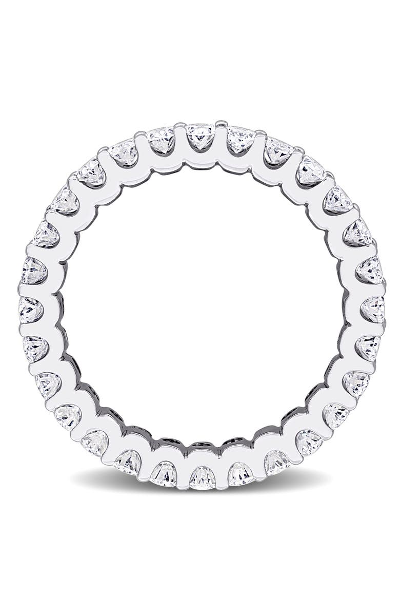 Julianna B. 2-1/4 CTW Lab-Grown Diamond Oval Eternity Ring 14k, Alternate, color, 