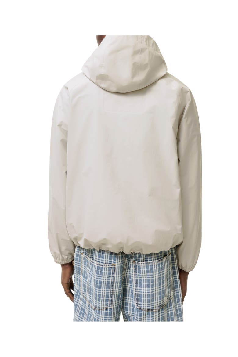 Nylon Clapton Hooded Jacket, Alternate, color, Moon grey