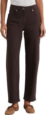 Reiss Selin Mid Rise Straight Leg Jeans