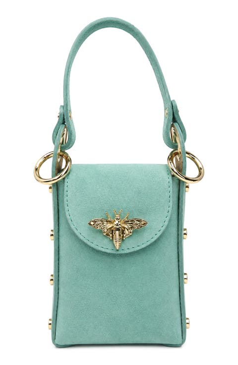 Raina Suede Mini Crossbody Bag