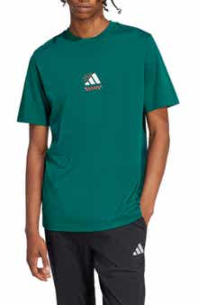 adidas Lounge Pizza Cotton Graphic T-Shirt