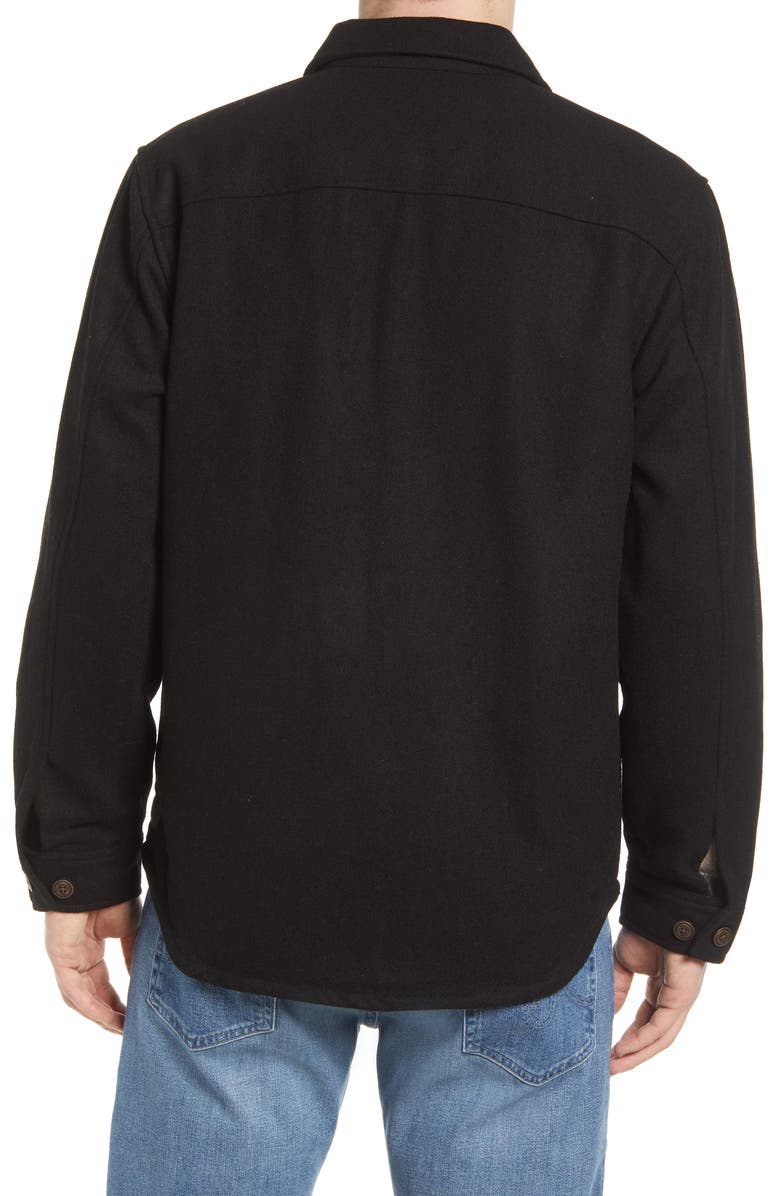 The Normal Brand Brightside Regular Fit Wool Blend Shirt Jacket, Alternate, color,