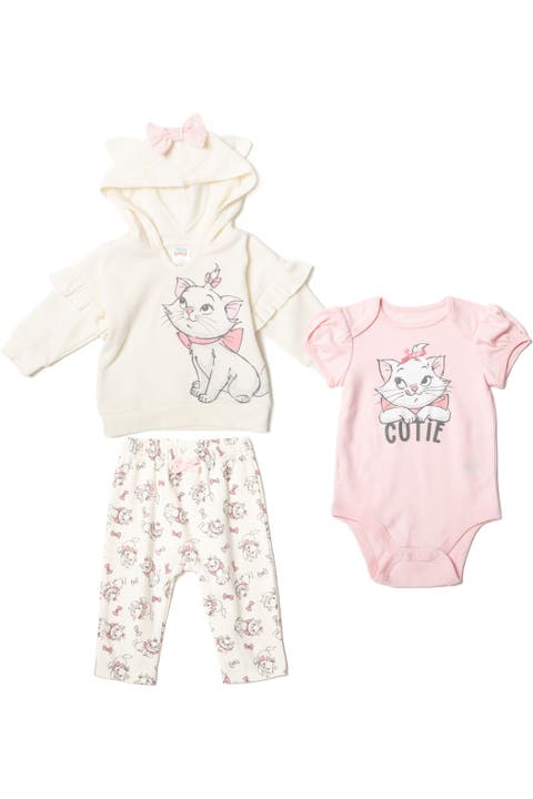 Fleece Hoodie and Pants Set