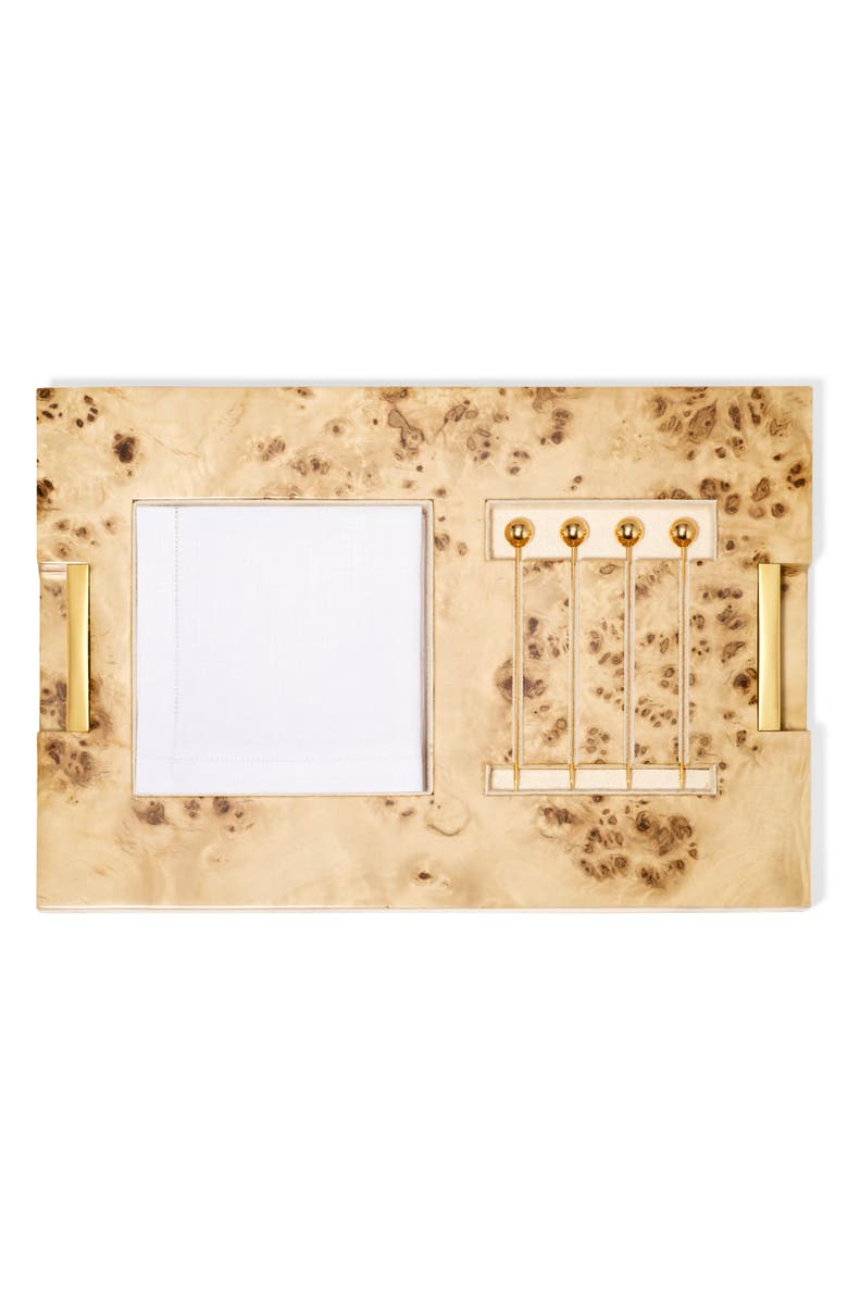 Aerin 21-Piece Shagreen Bar Set, Alternate, color,