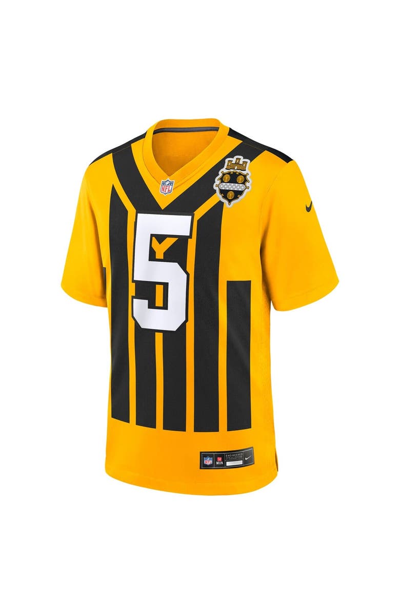 Nike Men's Nike Jalen Ramsey Gold Pittsburgh Steelers Alternate 1933 Throwback Game Jersey, Alternate, color, Gold
