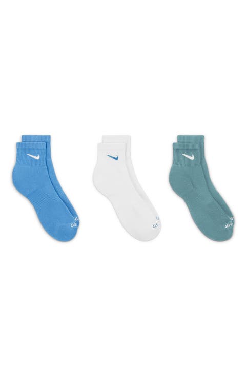Dri-FIT Everyday Plus 3-Pack Cushioned Training Ankle Socks