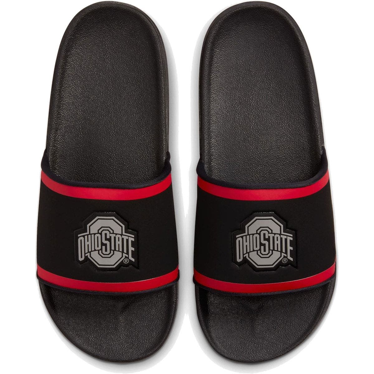 Nike Ohio State Buckeyes Off-Court Wordmark Slide Sandals, Main, color, 
