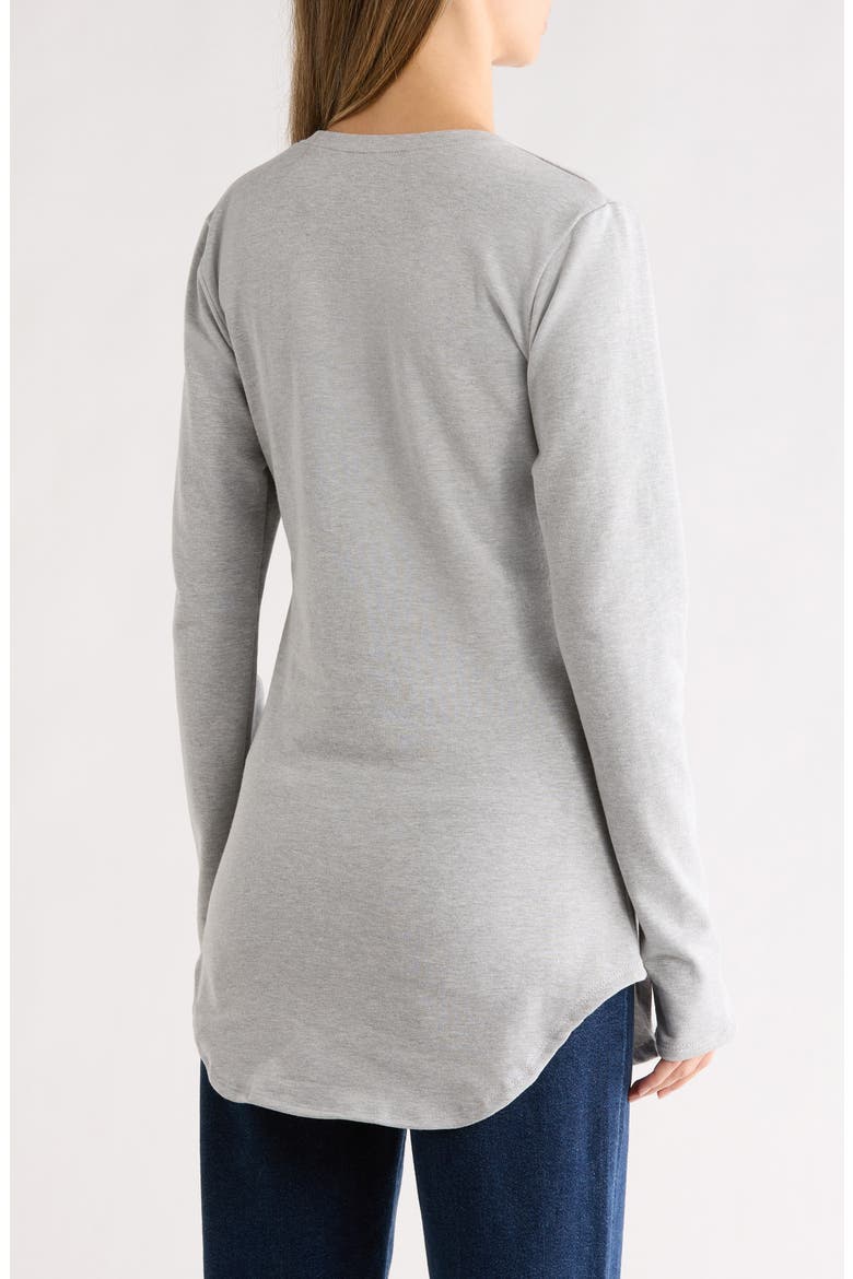 V-Neck Long Sleeve Knit T-Shirt, Alternate, color, MOONSTRUCK