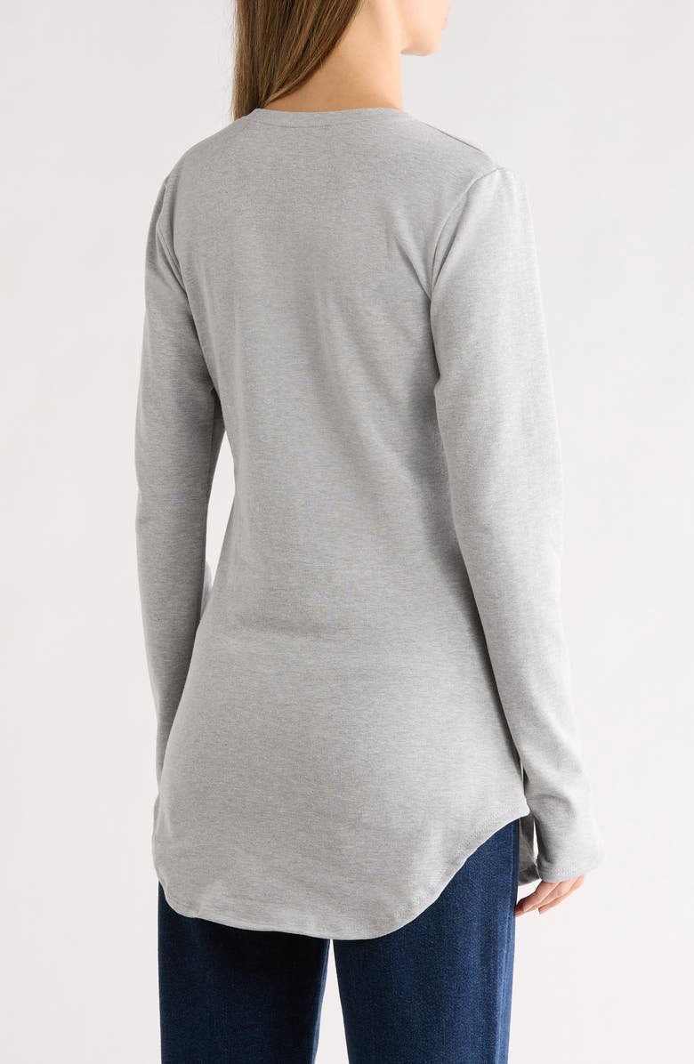 GO COUTURE V-Neck Long Sleeve Knit T-Shirt, Alternate, color, Moonstruck