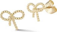 Ember Fine Jewelry 14K Gold Bow Stud Earrings
